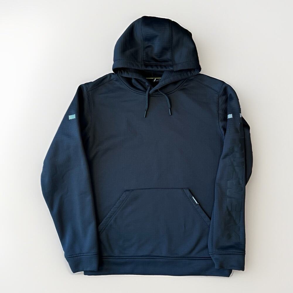 Truewerk Grid Hoodie Medium Black Hooded Pullover Outdoors Workwear Colorado